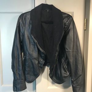Free People Leather Jacket